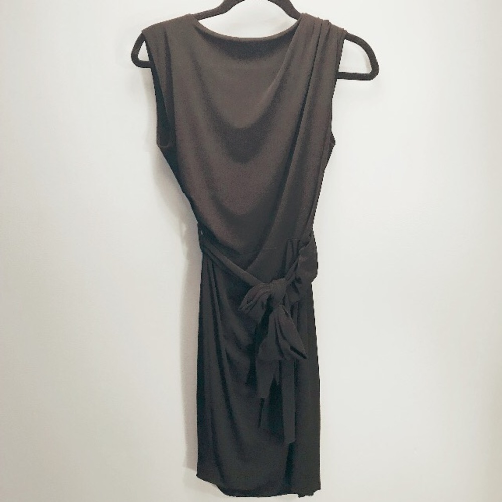 Mango Black Tie Dress